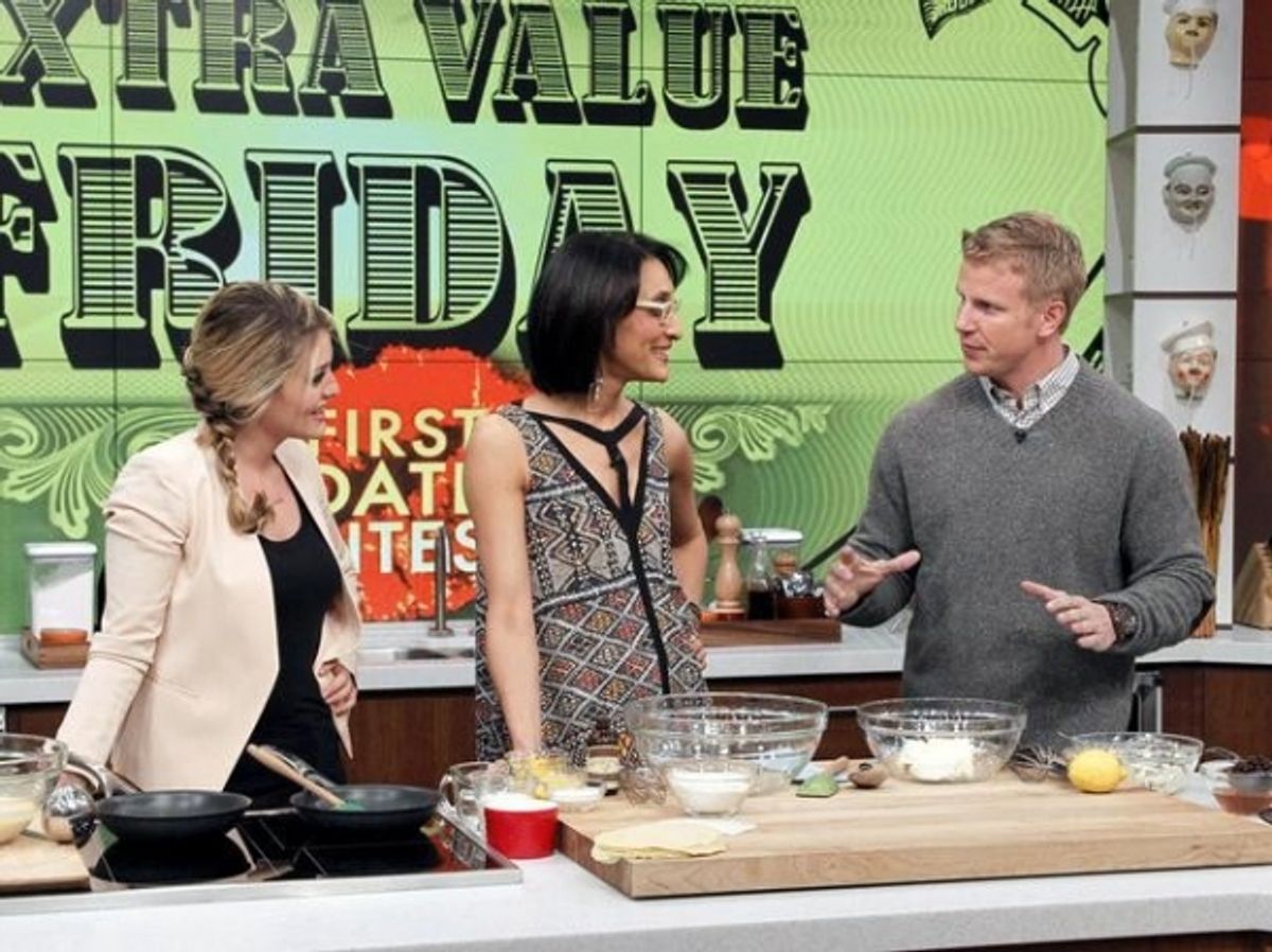 DAPHNE OZ, CARLA HALL, SEAN LOWE  at 