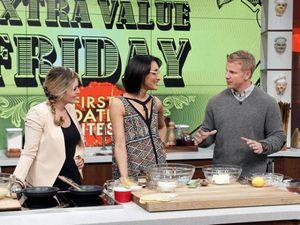 DAPHNE OZ, CARLA HALL, SEAN LOWE  Photo