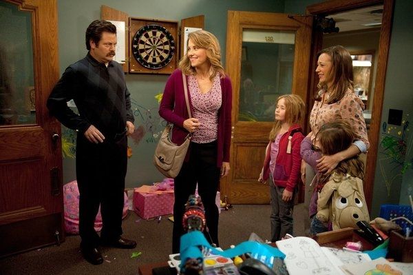 Nick Offerman, Lucy Lawless, Rashida Jones  Photo