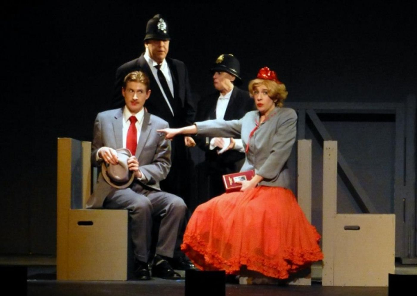 Photo Flash: First Look at Frank Weidner, Patricia Butler and More in Kentwood's THE 39 STEPS  Image