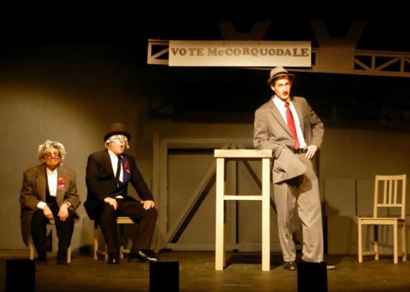 Photo Flash: First Look at Frank Weidner, Patricia Butler and More in Kentwood's THE 39 STEPS  Image