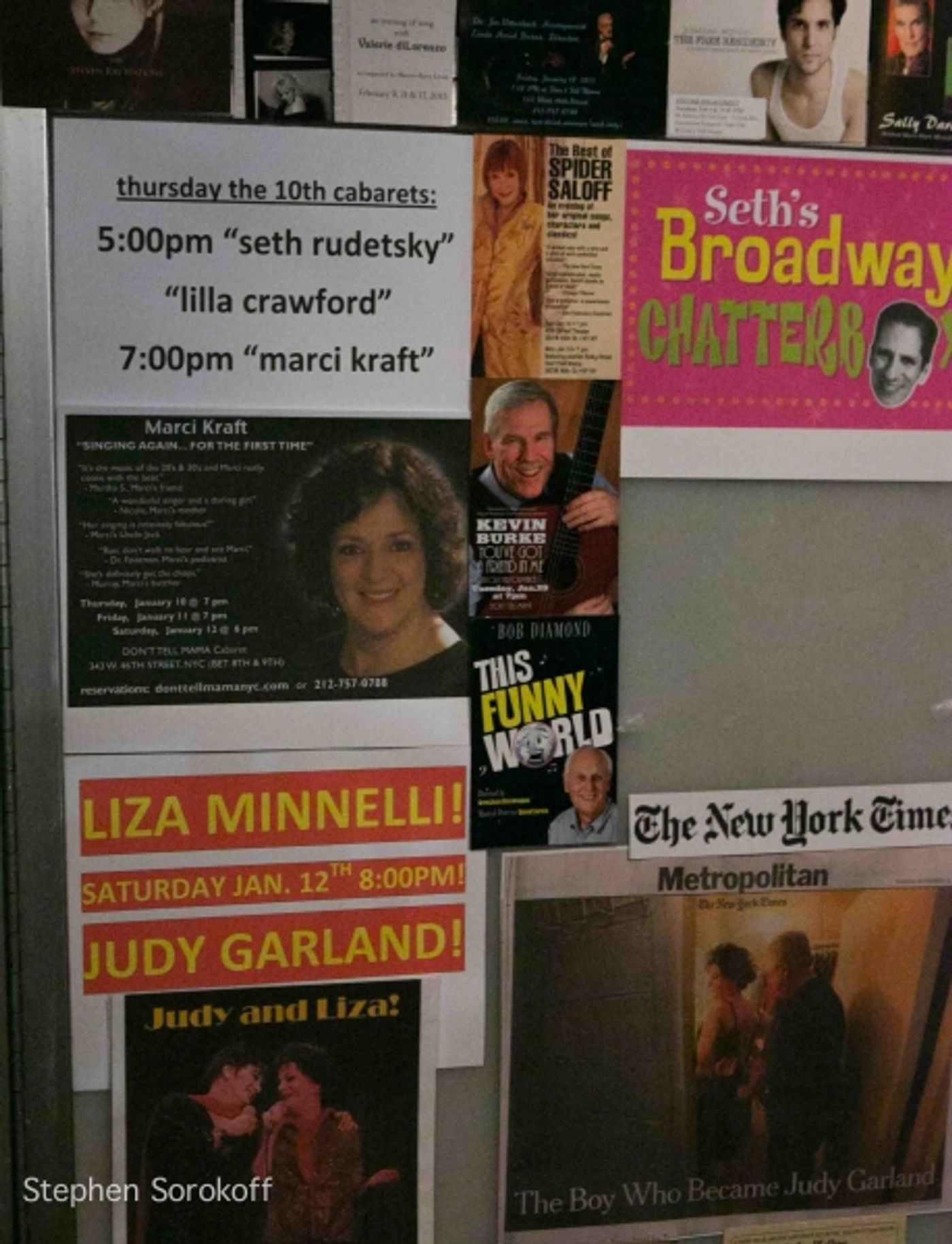 Photo Coverage: Marci Kraft Brings SINGING AGAIN...FOR THE FIRST TIME to Don't Tell Mama  Image