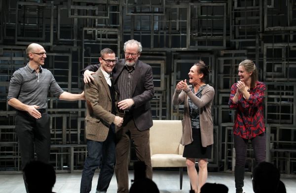 John Schiappa, Playwright Sharr White, Daniel Stern, Laurie Metcalf & Zoe Perry
 Photo