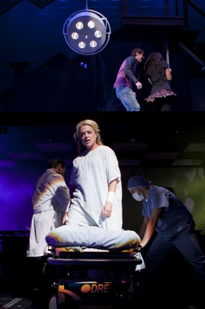 Mark Farrell, Kendra Kassebaum, and Joe Cassidy, A.J. Holmes and Andrea Ross  Photo