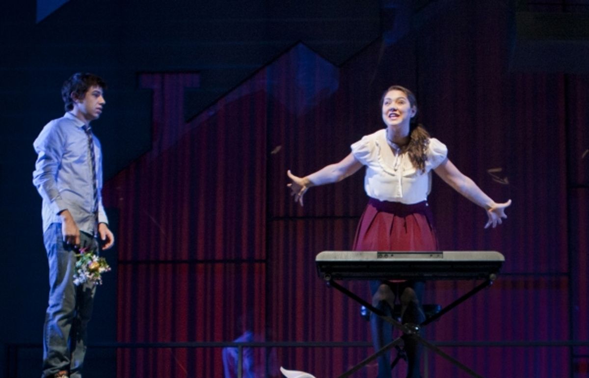 A.J. Holmes and Andrea Ross at 