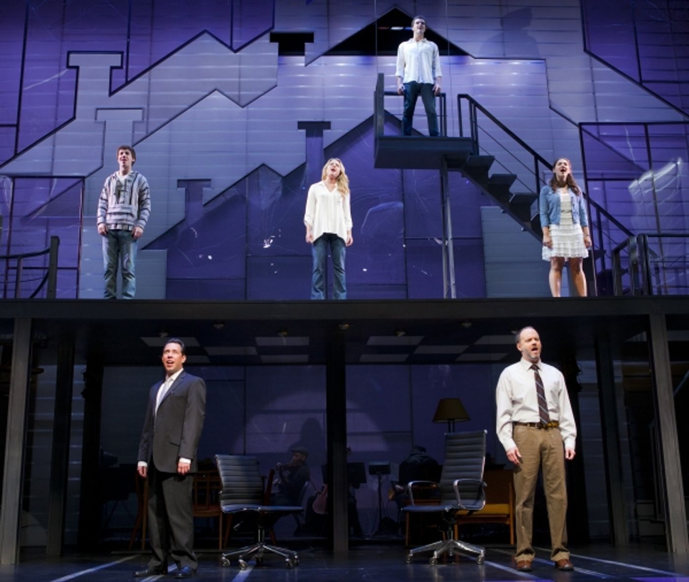Photo Flash: More Production Shots of Joe Cassidy, Kendra Kassebaum and More in NEXT TO NORMAL  Image