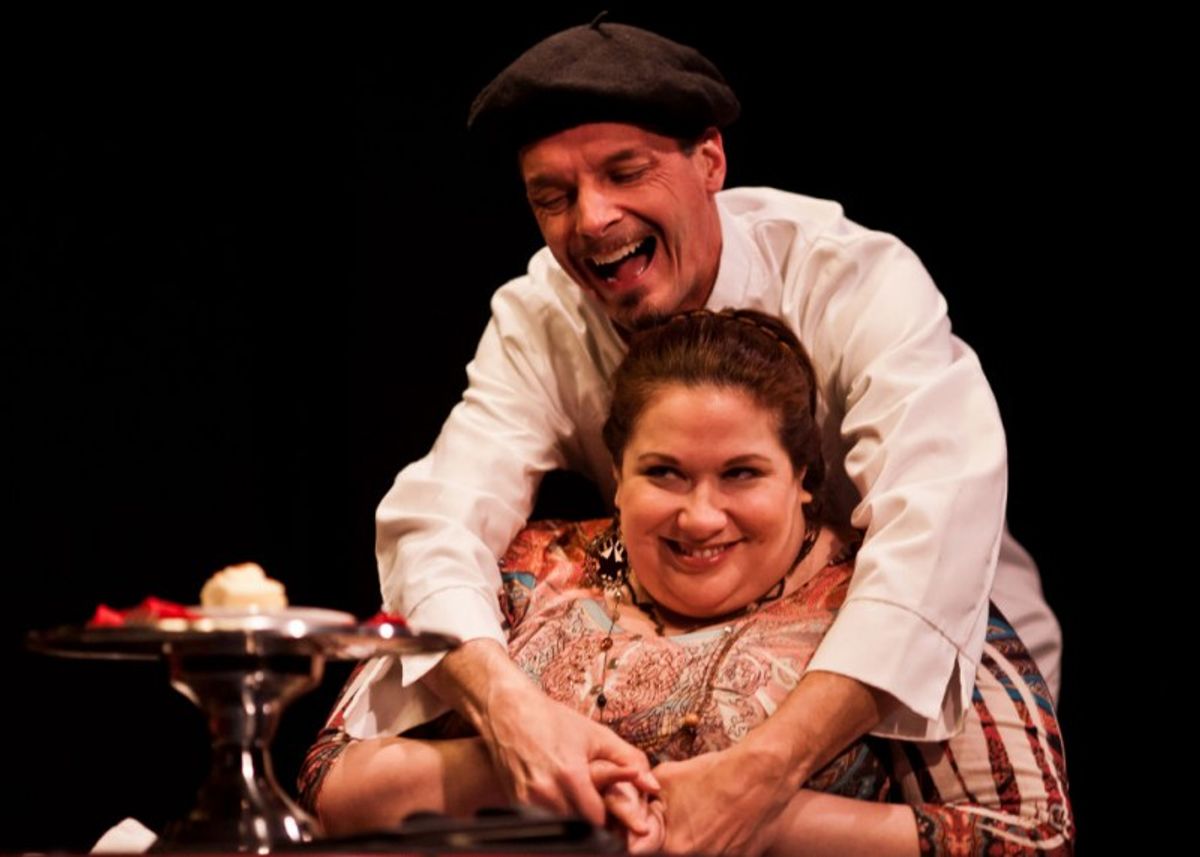 Mark Ulrich as Pableu; Jennifer Pompa as Linz at 
