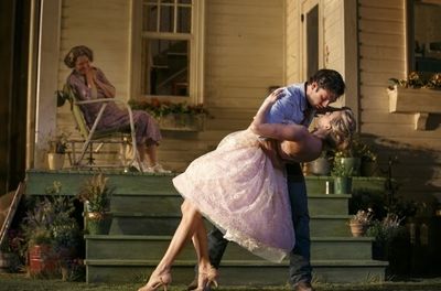 Maggie Grace and Sebastian Stan. Photo Credit: Joan Marcus Photo