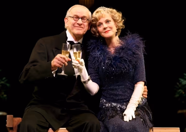 Terry Beaver & Blythe Danner. Photo Credit: Joan Marcus Photo