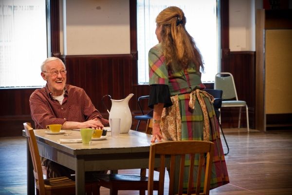 Ensemble members John Mahoney and Moira Harris  Photo