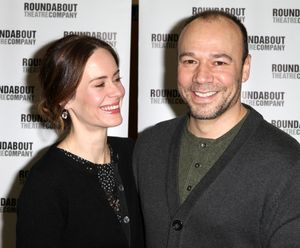 Sarah Paulson & Danny Burstein Photo