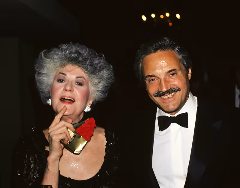 Photo Blast from the Past: Bea Arthur and Hal Linden — photo 1 of 1