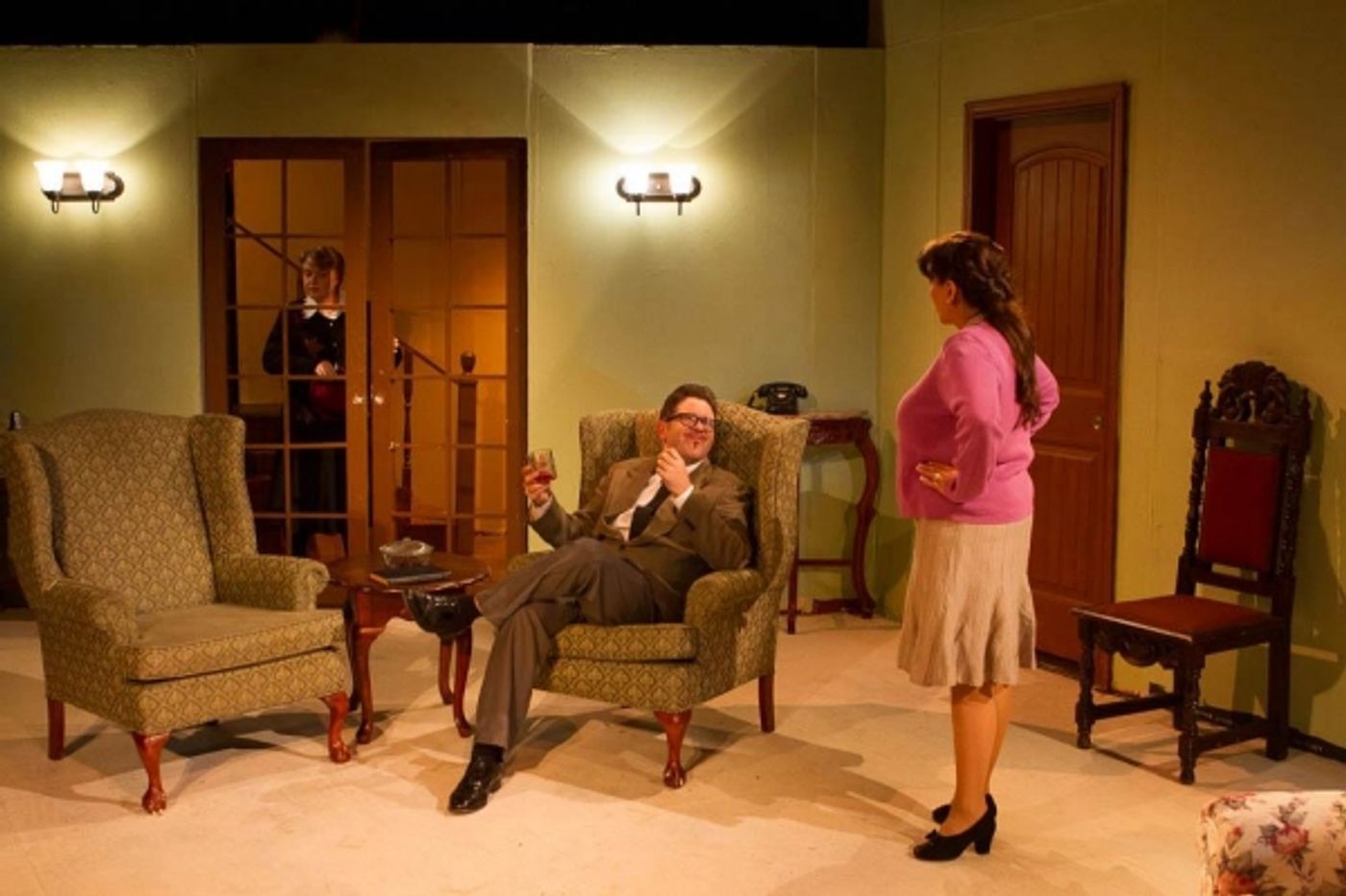 Photo Flash: First Look at Clear Creek Community Theatre's SPIDER'S WEB Photo Flash: First Look at Clear Creek Community Theatre's SPIDER'S WEB Image