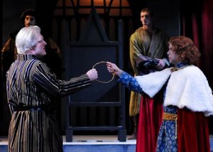 Jim Hopkins as Bolingbroke and Brent Vimtrup as King Richard II @ BroadwayWorld Jim Hopkins as Bolingbroke and Brent Vimtrup as King Richard II Photo