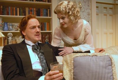 Steven Cole Hughes (Charles Condomine) and Heather Lacy (Elvira) Photo