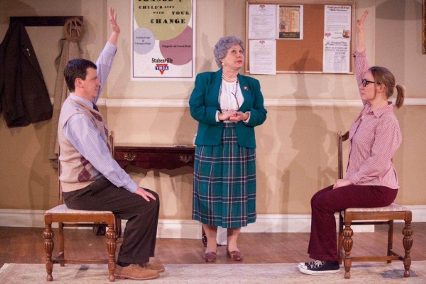 Photo Flash: First Look at Miners Alley Playhouse's MRS. MANNERLY, Opening Tonight  Image
