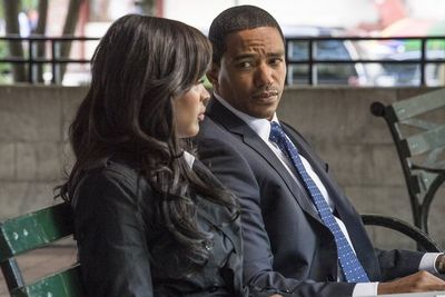 Meagan Good, Laz Alonso Photo