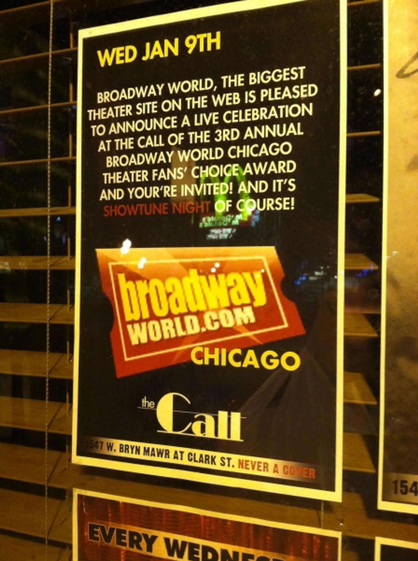 Photo Coverage: Third Annual BroadwayWorld Chicago Awards at The Call  Image