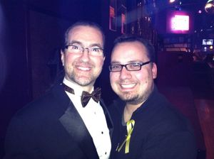 BroadwayWorld's Paul W. Thompson and M. William Panek Photo