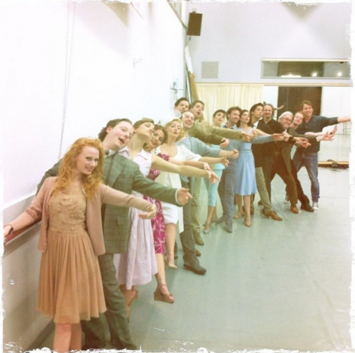 Photo Flash: Saturday Intermission Pics, Jan 12 - NICE WORK Marks 300th Performance, #SIP Heads to Holland and More! Image