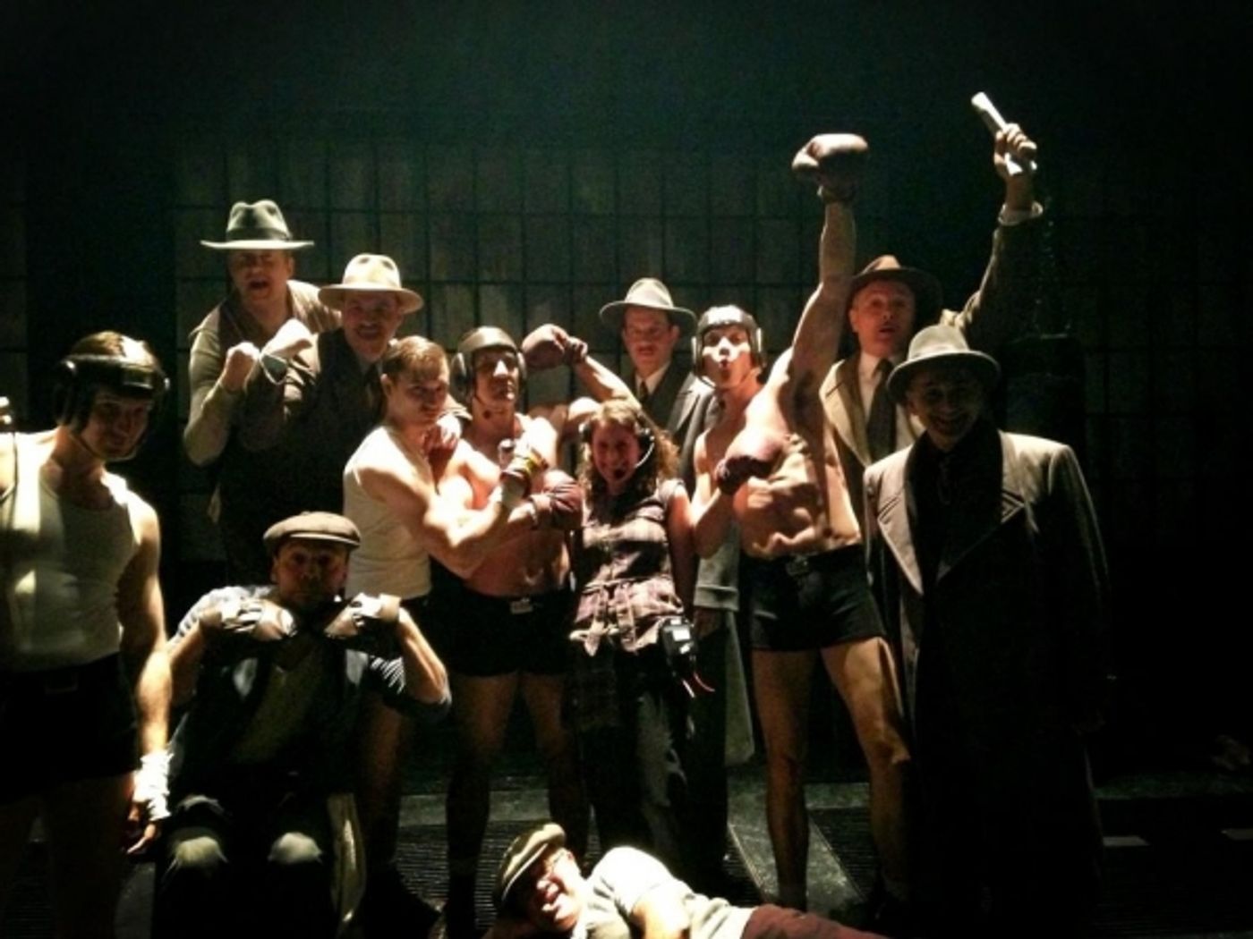 Photo Flash: Saturday Intermission Pics, Jan 12, Part 2 - Triumphant Cast of GOLDEN BOY, WICKED in Hawaii and More! Image