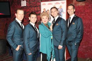 Christian Hoff, Michael Longoria, Marilyn Maye, Daniel Reichard and J. Robert Spencer Photo