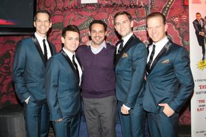 J. Robert Spencer, Michael Longoria, Ruben Flores, Daniel Reichard and Christian Hoff Photo