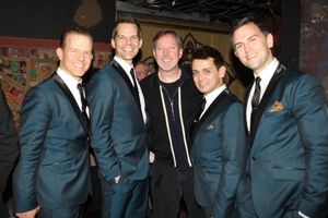 Christian Hoff, J. Robert Spencer, John McDaniel, Michael Longoria, and Daniel Reicha Photo