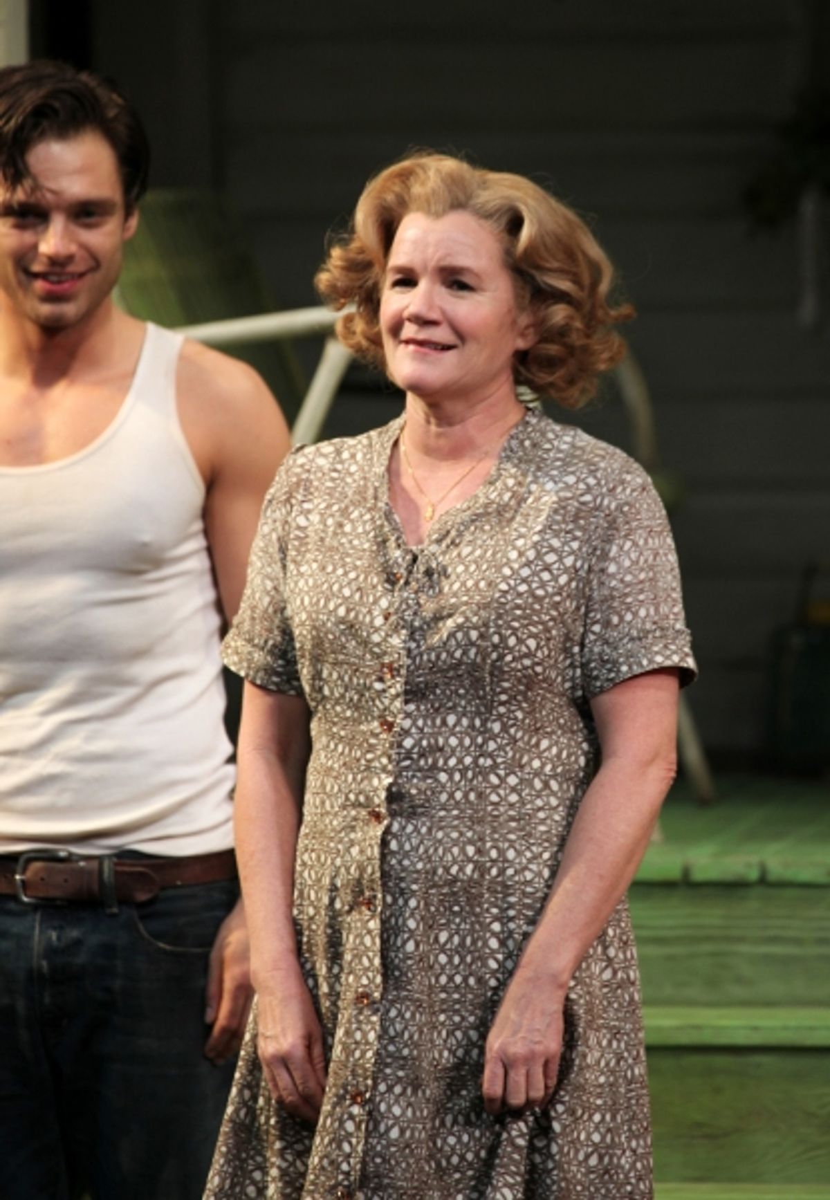 Sebastian Stan & Mare Winningham at 