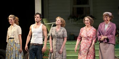 Maggie Grace, Sebastian Stan, Mare Winningham, Ellen Burstyn, Elizabeth Marvel
 Photo