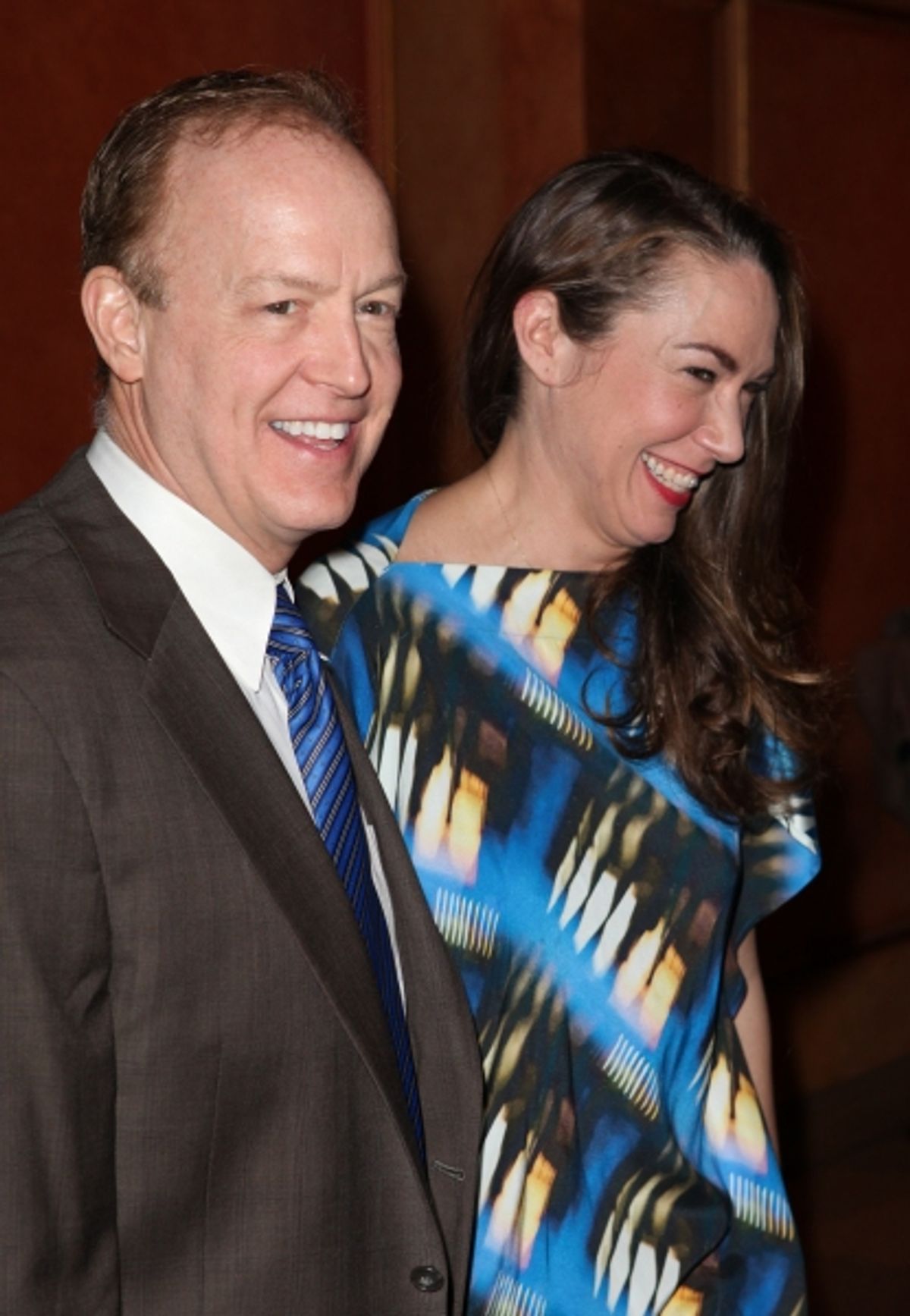 Reed Birney & Elizabeth Marvel
 at 