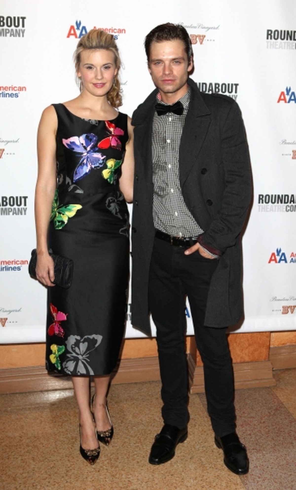 Maggie Grace & Sebastian Stan
 at 