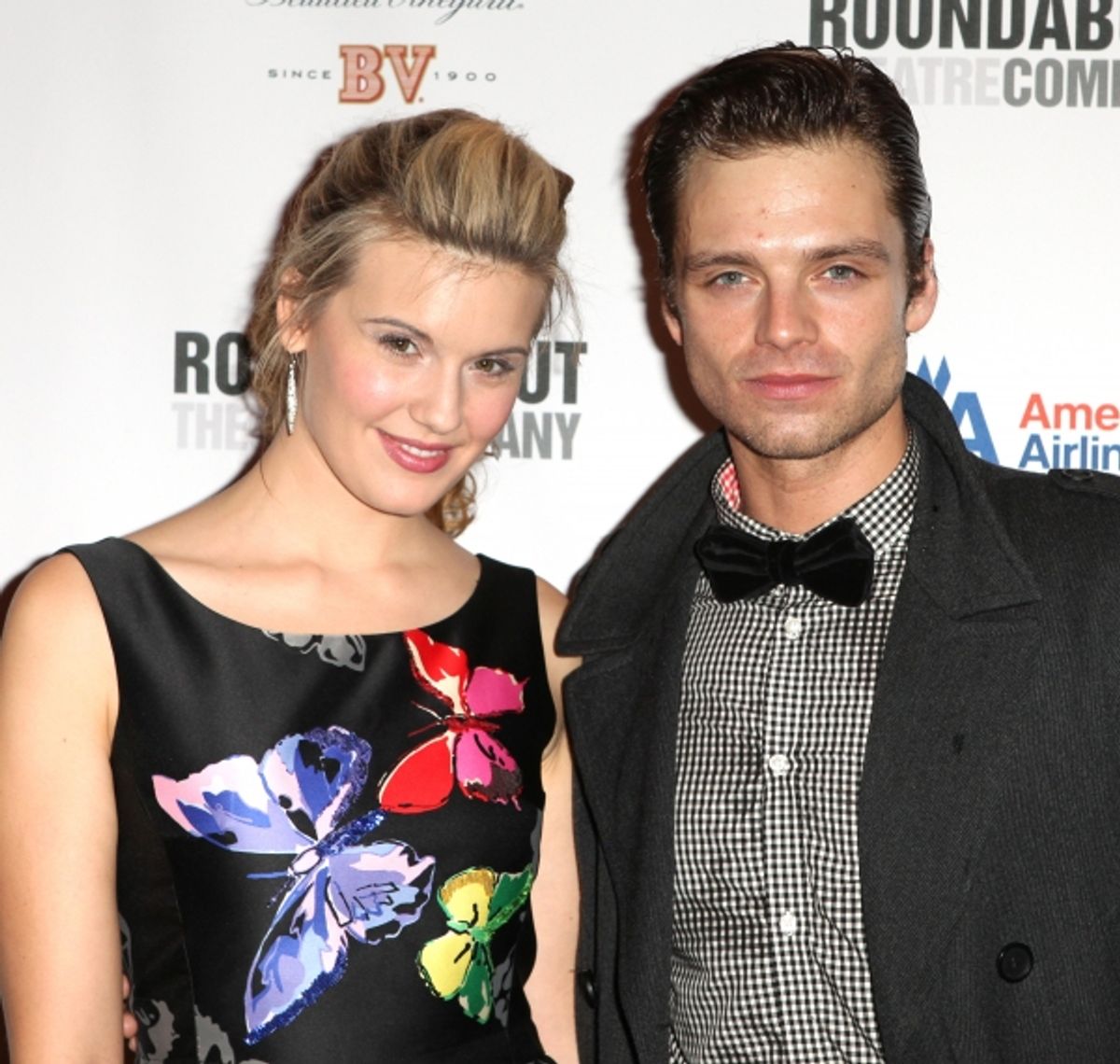 Maggie Grace & Sebastian Stan
 at 
