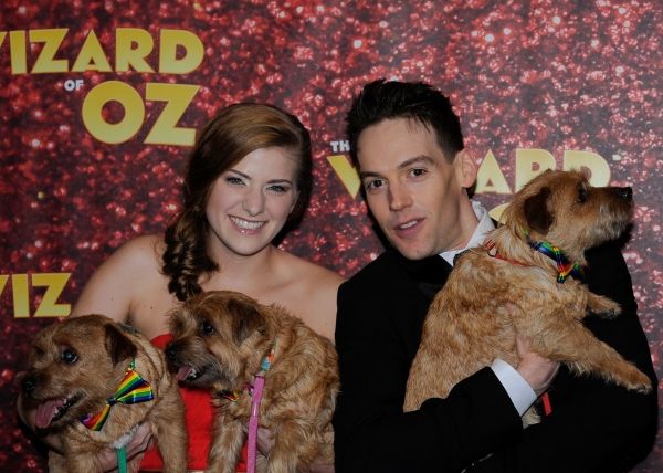 Danielle Wade and Jamie McKnight with the Totos
 Photo
