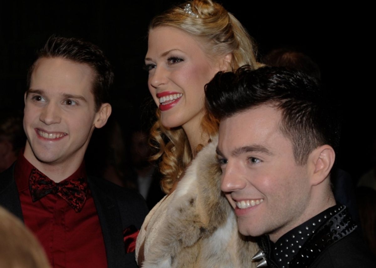 Adam Sergison, Robin Evan Willis and Zak Kearns
 at 