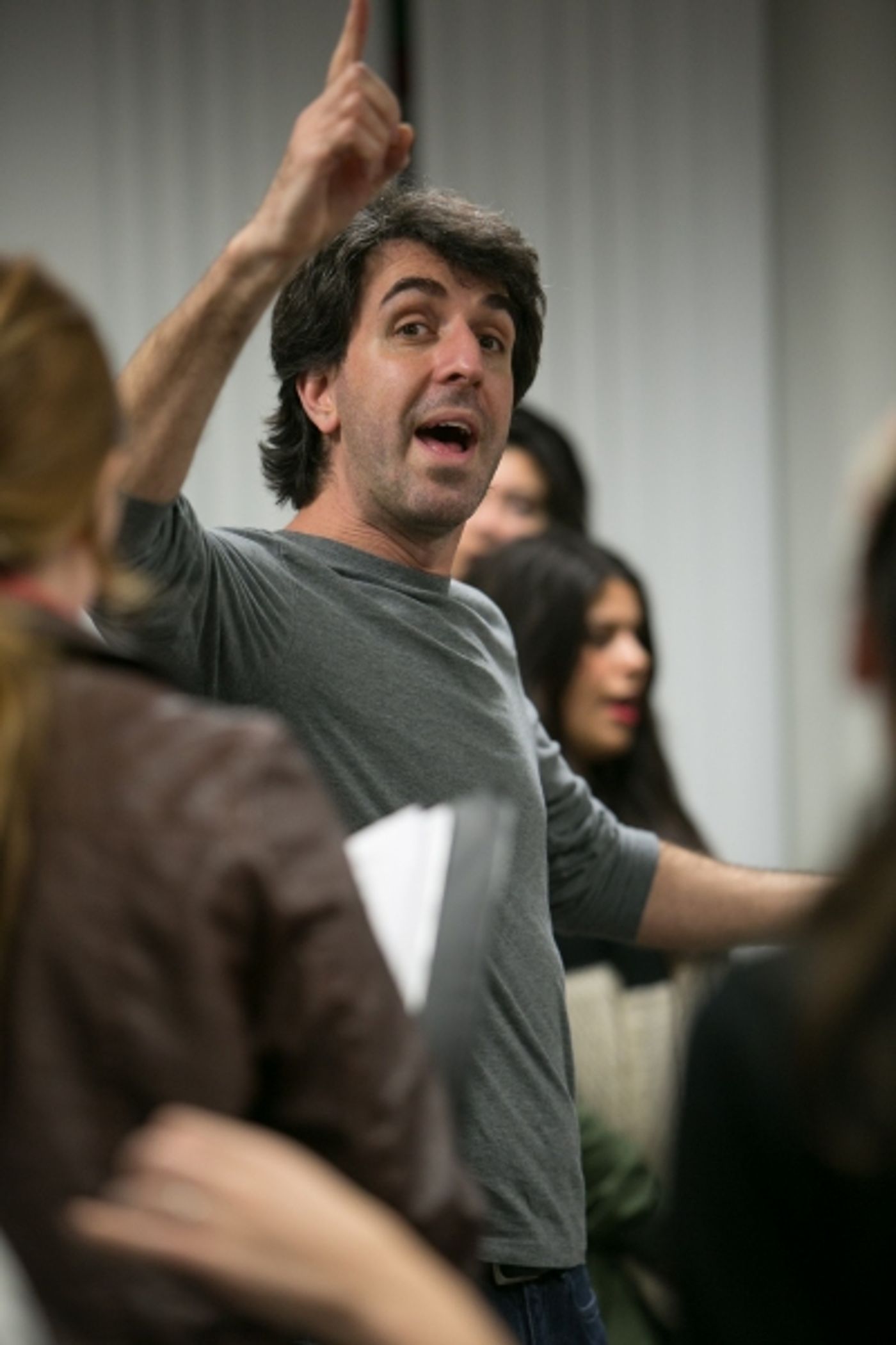Photos: Tony Winner Jason Robert Brown & OCSA Rehearsing for PERFORMING W/ PROS Concert, 2/1-2  Image