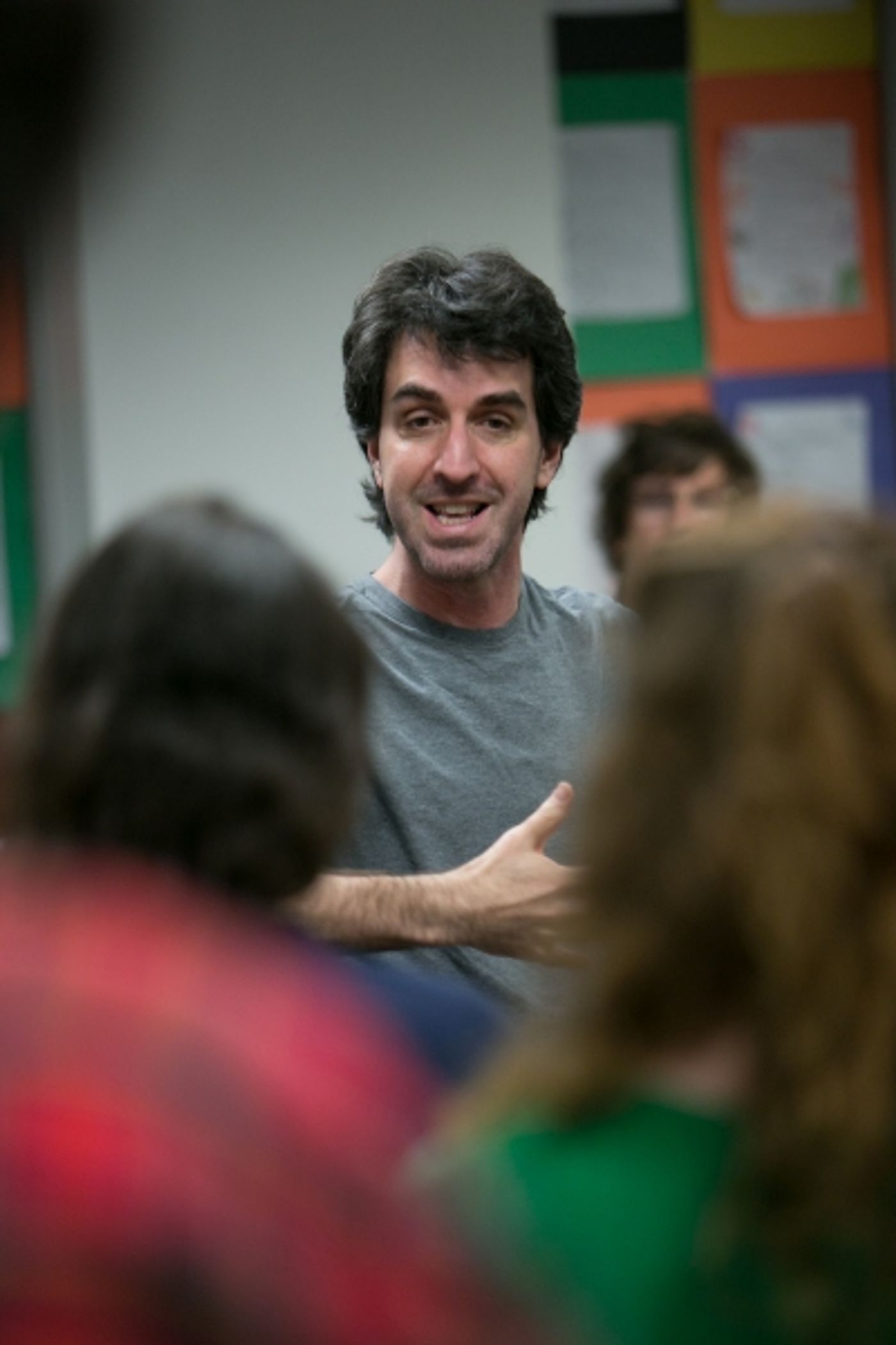 Photos: Tony Winner Jason Robert Brown & OCSA Rehearsing for PERFORMING W/ PROS Concert, 2/1-2  Image