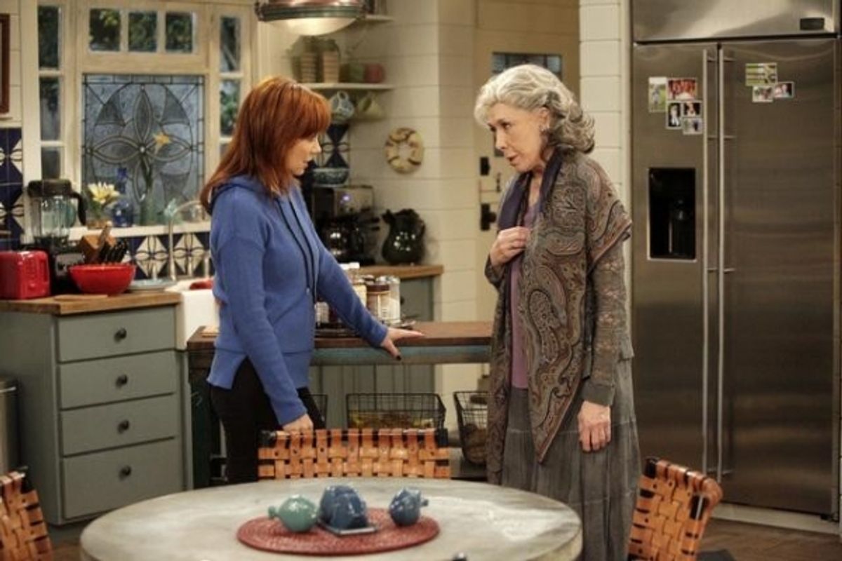REBA, LILY TOMLIN at 