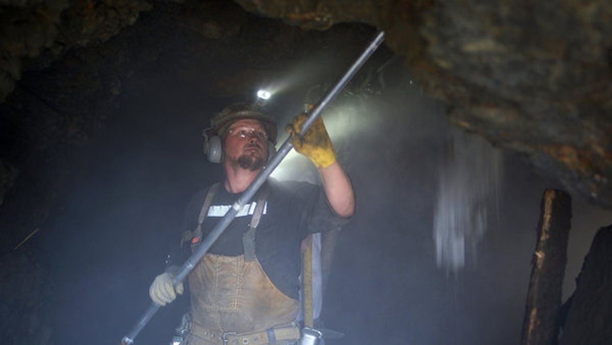 Keith Leingang at First Look at GHOST MINE on Syfy