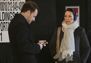 Jonny Lee Miller, Lucy Liu Photo