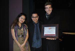 BWW friend Wendy Misa, Oliver Oliveros, Jonathan Roxmouth Photo