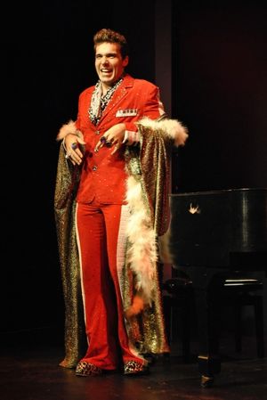 Jonathan Roxmouth as Liberace Photo