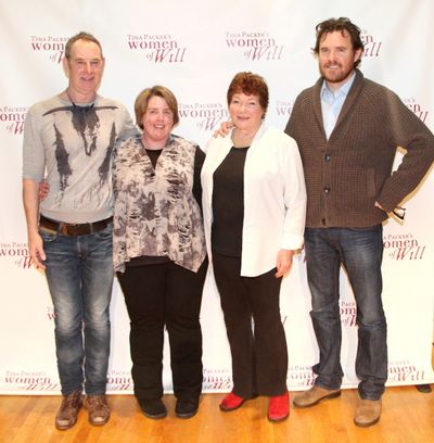 Nigel Gore, Producer Sarah Hancock, Tina Packer & Director Eric Tucker  Photo