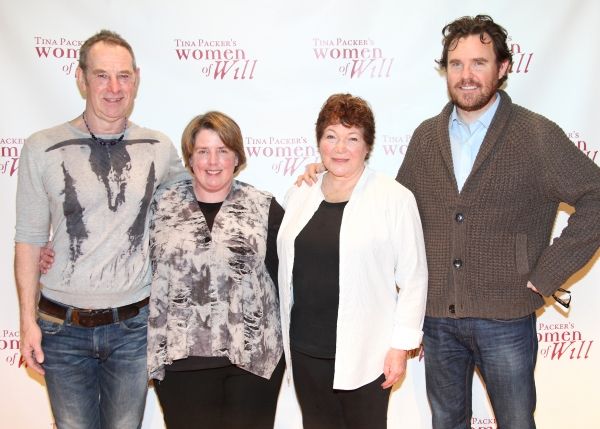 Nigel Gore, Producer Sarah Hancock, Tina Packer & Director Eric Tucker  Photo