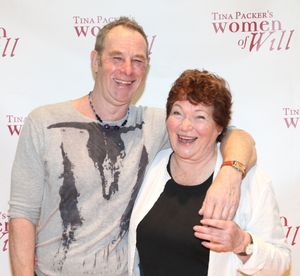 Nigel Gore & Tina Packer @ BroadwayWorld Nigel Gore & Tina Packer Photo