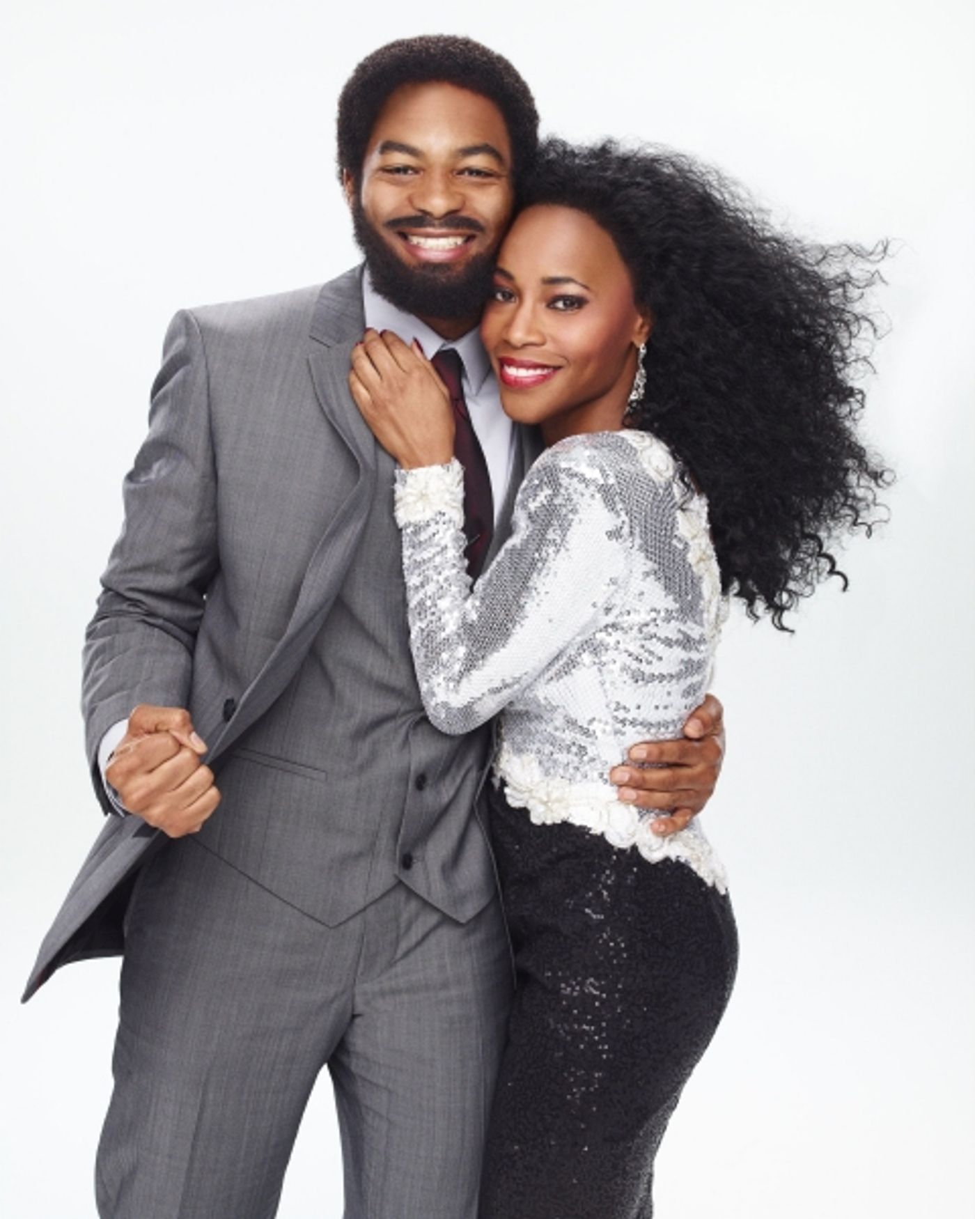 Photo Flash: First Look at Brandon Victor Dixon & Valisia LeKae in MOTOWN!  Image