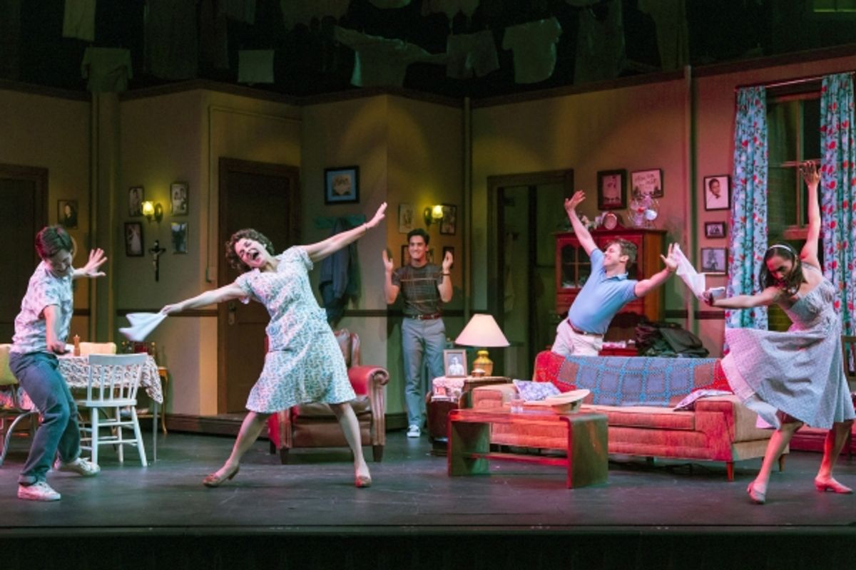 Eddie Gutierrez, Priscilla Lopez, Michael Rosen, Leo Ash Evens, and Michelle Cabinian at 