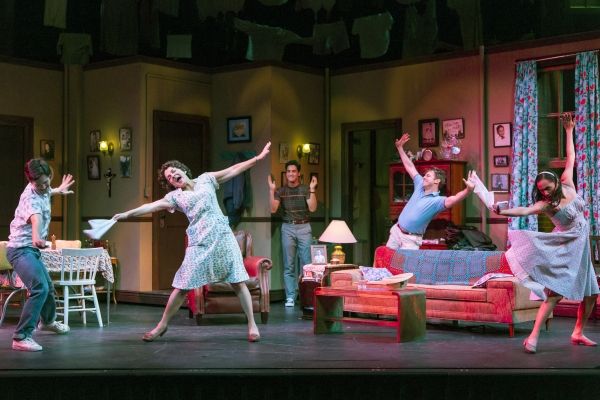 Eddie Gutierrez, Priscilla Lopez, Michael Rosen, Leo Ash Evens, and Michelle Cabinian Photo