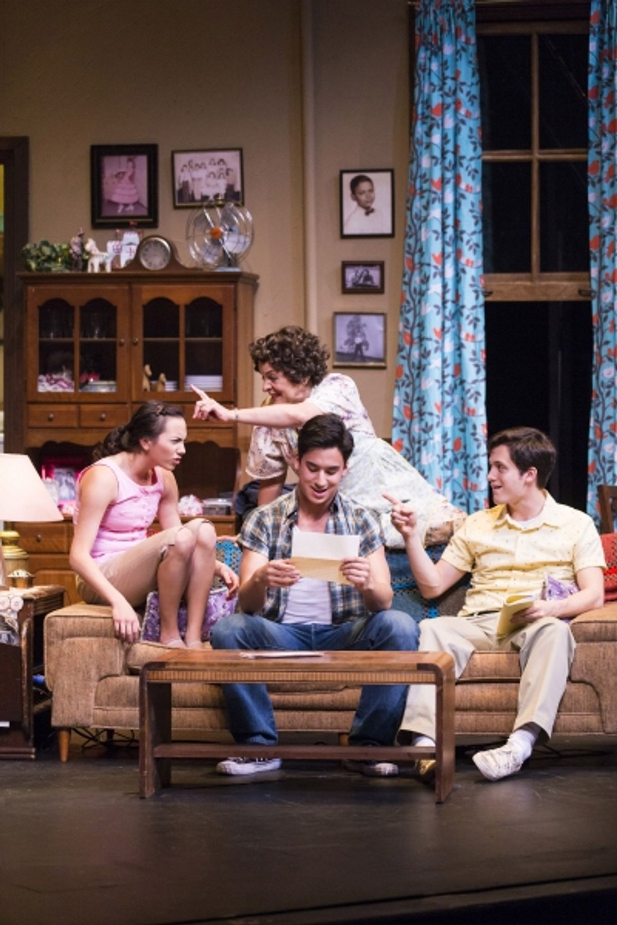 Michael Rosen, Michelle Cabinian, Priscilla Lopez, and Eddie Gutierrez at 