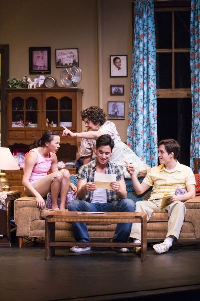 Michael Rosen, Michelle Cabinian, Priscilla Lopez, and Eddie Gutierrez Photo